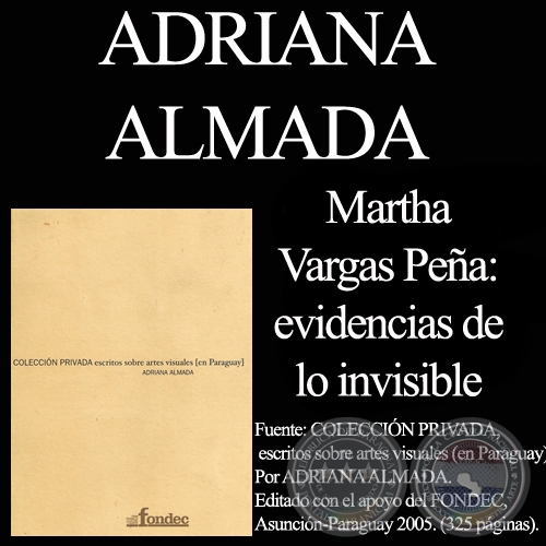 MARTHA VARGAS PEÑA - EVOCO LA TRAZA